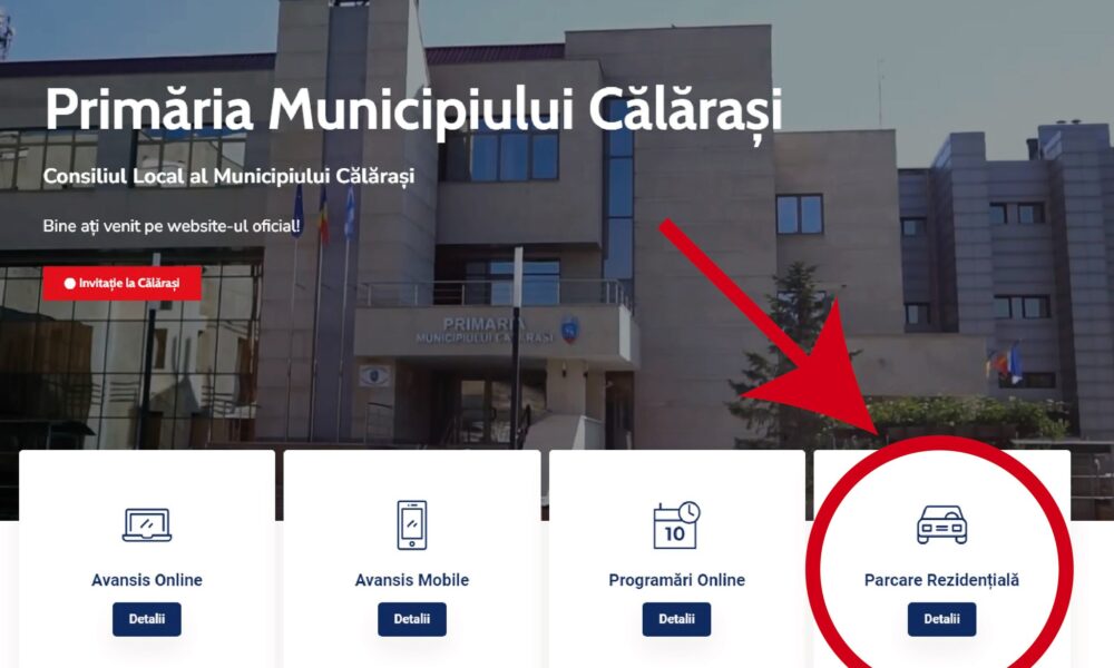 Solicitare locuri de parcare