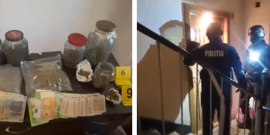 Descinderi trafic de droguri