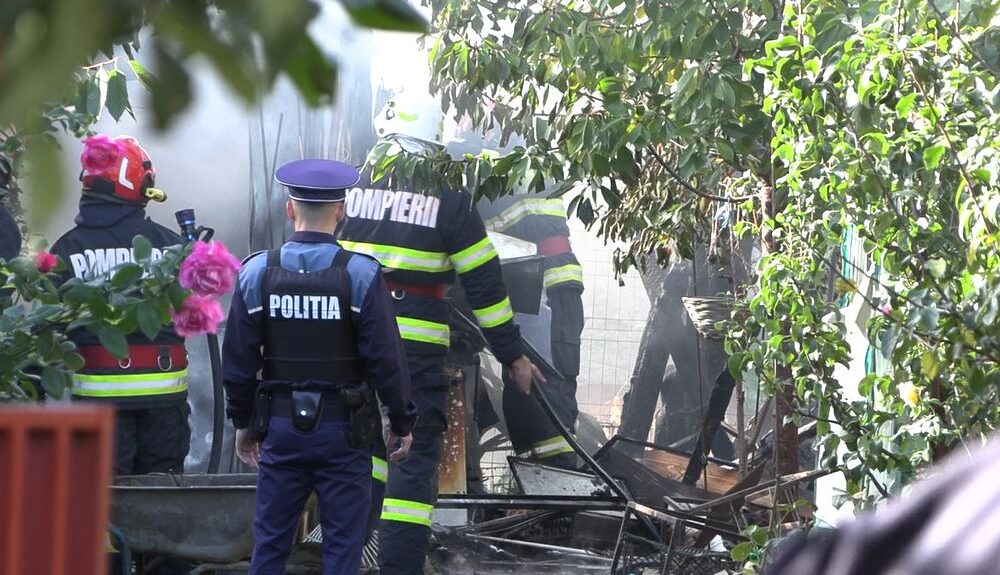 Incendiu anexă gospodărească Călărași