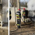 Incendiu transformator Călărași