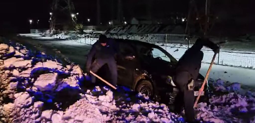 Intervenție Jandarmeria Călărași - cod portocaliu