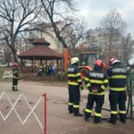 Conductă de gaze fisurată