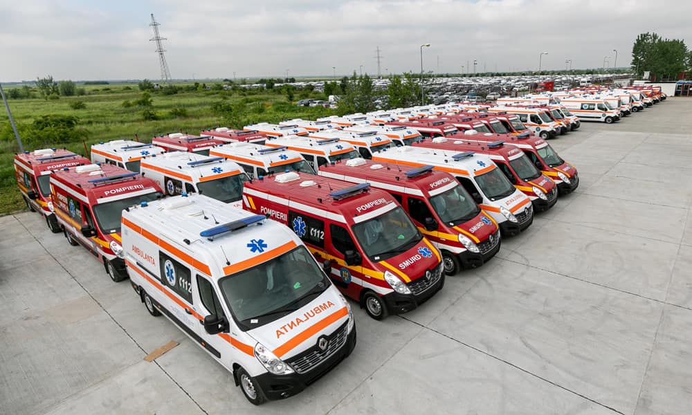 IGSU cumpără ambulanțe noi