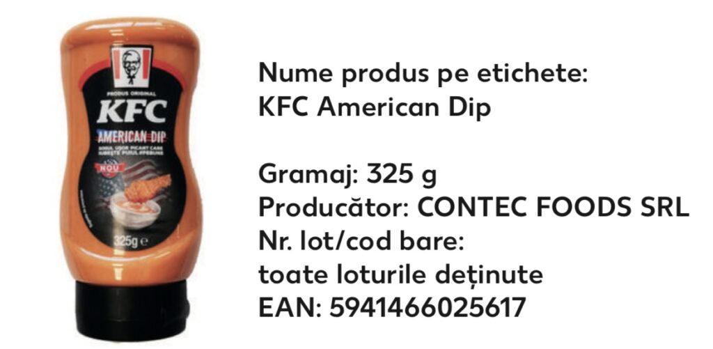 Produsul retras