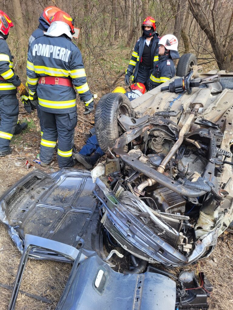 Accident rutier Sinești
