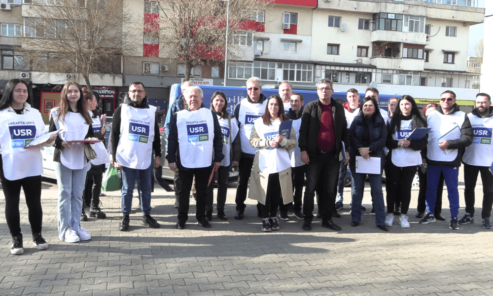 ALIANȚA DREAPTA UNITĂ A ÎNCEPUT CAMPANIA DE STRÂNGERE DE SEMNĂTURI LA CĂLĂRAȘI