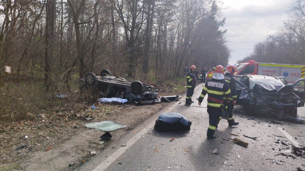Accident rutier Sinești