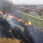 Incendiu de stuf Mircea Vodă