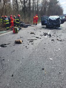 Accident rutier Sinești