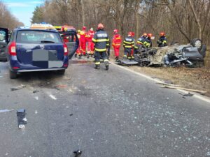 Accident rutier Sinești