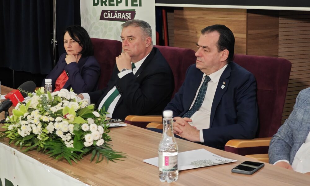Ludovic Orban, prezent la Călărași