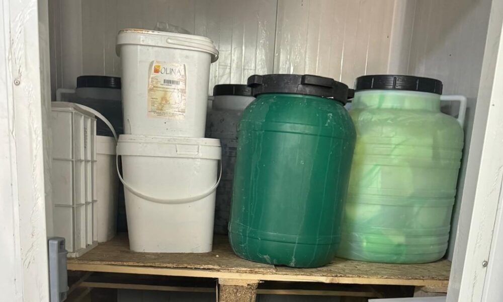 Brânză telemea confiscată