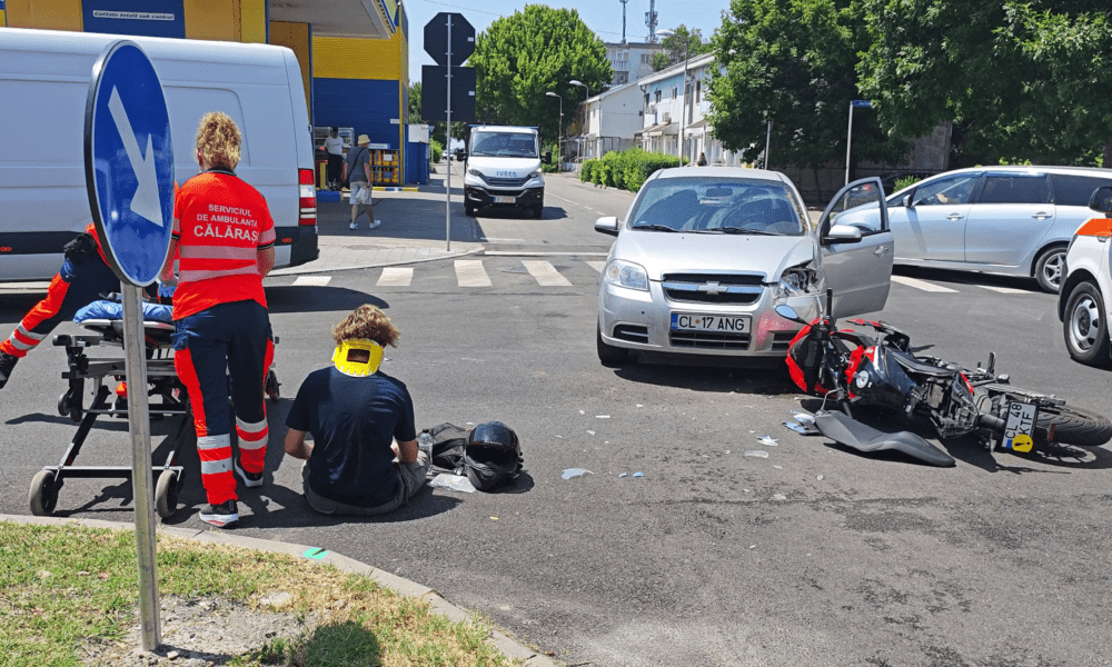 Accident moto-auto