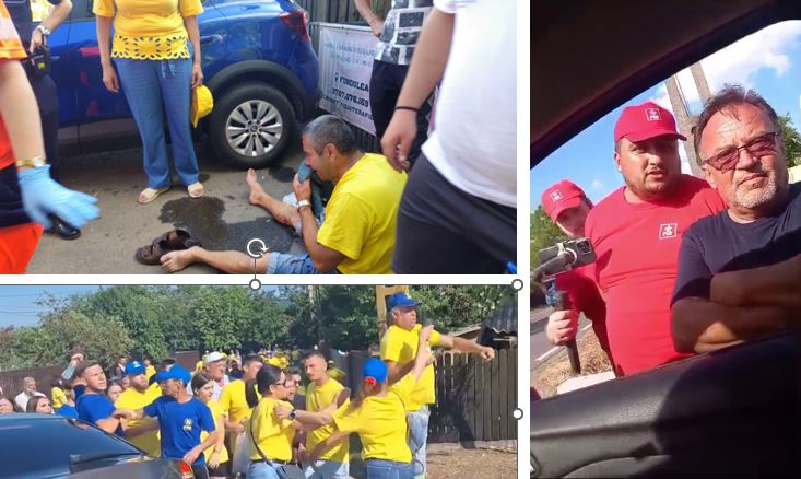 Bătaie în campanie la Belciugatele