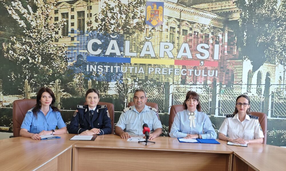 Reprezentanți structuri MAI Călărași