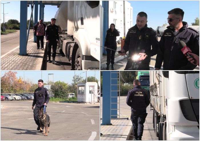 O zi printre polițiștii de frontieră călărășeni