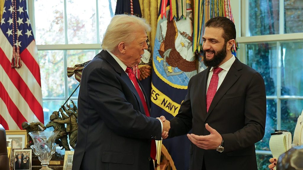ahmad al sharaa trump