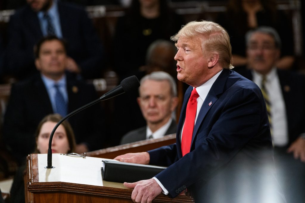 donald trump starea uniunii