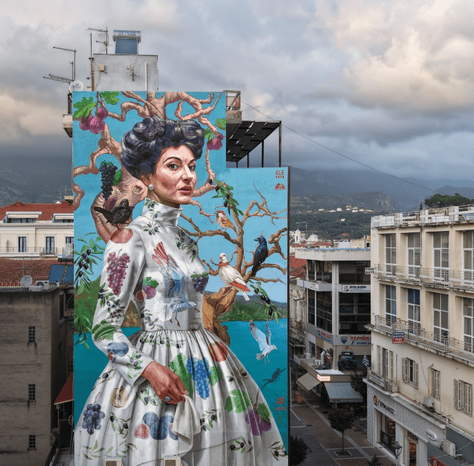 „Kalamata”: Muralul cu Maria Callas, declarat cel mai bun din lume